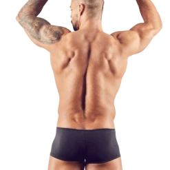 SVEN JOY MENT Pants In Schwarz Mit Druckknöpfen