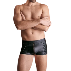 NEK Pants In Schwarz Mit Schnürung