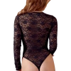 Cottelli Collection Langarmbody Aus Spitze Und Wetlook -Erotische Party Verkaufsladen 26410381021 schwarzer Spitzenbody 600x600