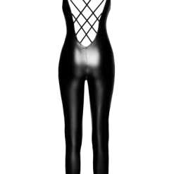 Noir Handmade Wetlook Overall Mit Riemchen -Erotische Party Verkaufsladen 27305881021 Overall 600x600