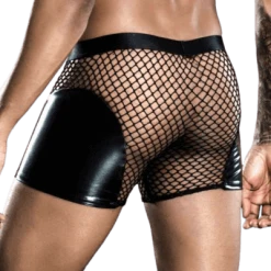 Saresia Herren Netz-Shorts Mit Wetlook