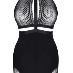 Demoniq Strapskleid Mit Strümpfen Schwarz