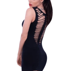 Chilirose Nahtloses Minikleid Mit Strümpfen -Erotische Party Verkaufsladen 6425 Minikleid 600x600