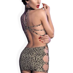 Chilirose Sexy Minikleid Leo
