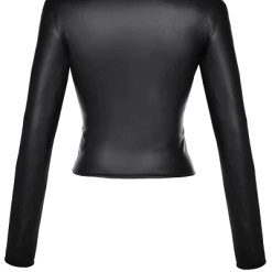 Axami Langärmliges Wetlook Oberteil -Erotische Party Verkaufsladen AX10090 oberteil aus wetlook 600x600