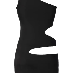 Axami Schwarzes Minikleid Mit Cut-Outs -Erotische Party Verkaufsladen AX10095 Minikleid Cutouts 600x600