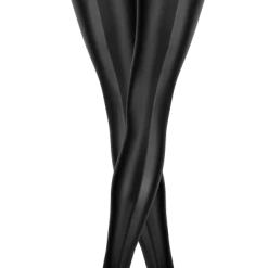 Noir Handmade Wetlook Stockings -Erotische Party Verkaufsladen F158 Stockings wetlook schwarz ghost hinten 600x600