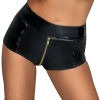 Noir Handmade Wetlook Shorts Mit Reißverschluss -Erotische Party Verkaufsladen F218 Shorts Wetlook 600x600
