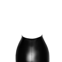 Noir Handmade Wetlook Minikleid Mit Kreuzträger -Erotische Party Verkaufsladen F255 Minikleid 600x600