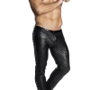 Noir Handmade Men Wetlook Hose Mit Nieten -Erotische Party Verkaufsladen H039 Hose schwarz 600x600