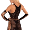 LivCo Corsetti Schwarzes Netzkleid -Erotische Party Verkaufsladen LC20157 Netkleid schwarz 600x600