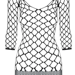 Obsessive Netzkleid Aus Groben Maschen