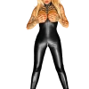 Noir Handmade Wetlook Overall Ouvert -Erotische Party Verkaufsladen Ouvert wetlook overall weiss 600x600