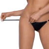 Noir Handmade Wetlook String Mit Goldfarbenen Verschlüssen -Erotische Party Verkaufsladen P008 String 600x600