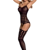 Obsessive Schwarzer Bodystocking Mit Cut-Outs